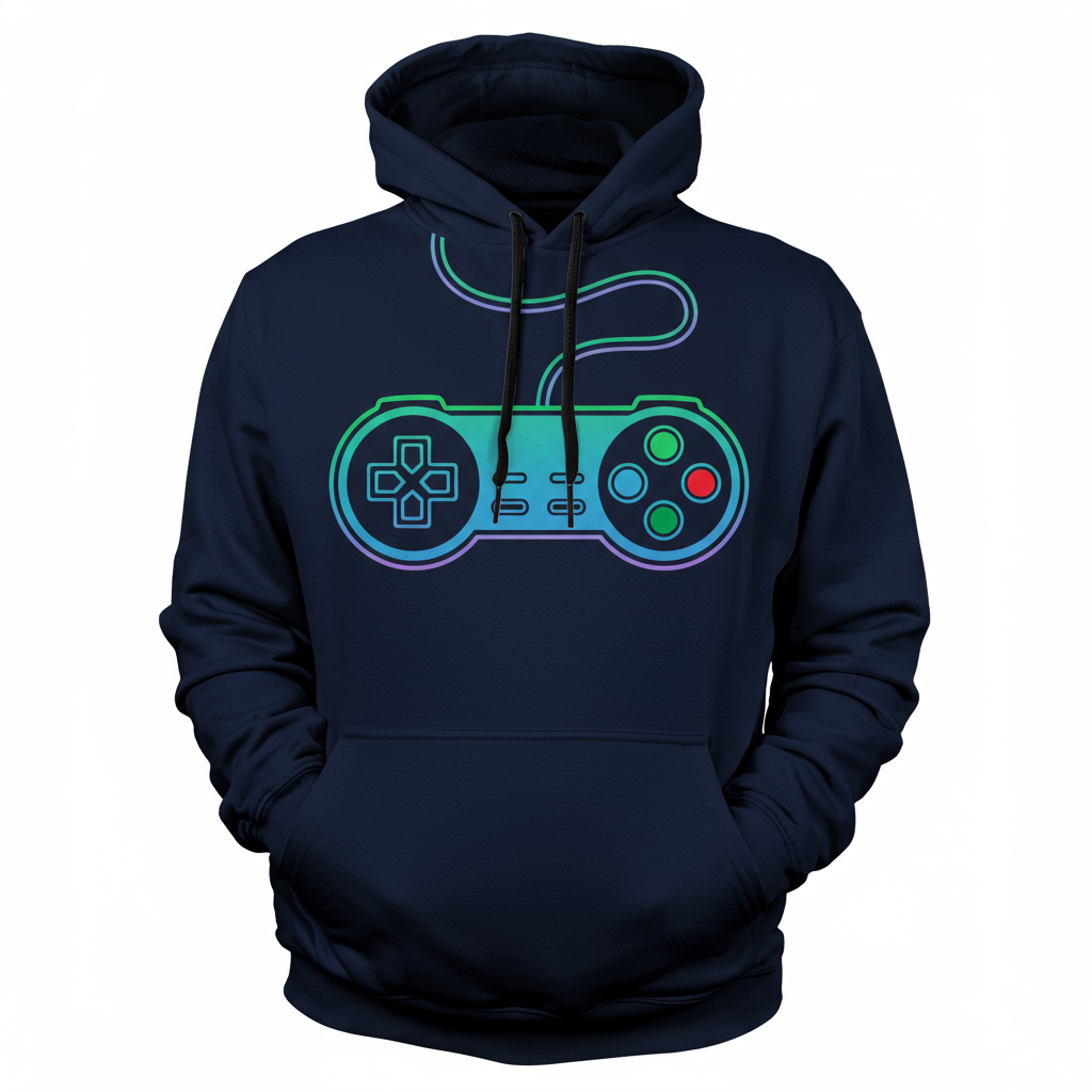Controller Outline Hoodie